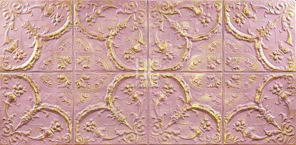b1013 palazzo colore rosa barocco karo desenli fiber duvar paneli 2