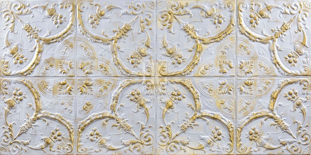 b1022 palazzo bianco oro barocco karo desenli fiber duvar paneli 1