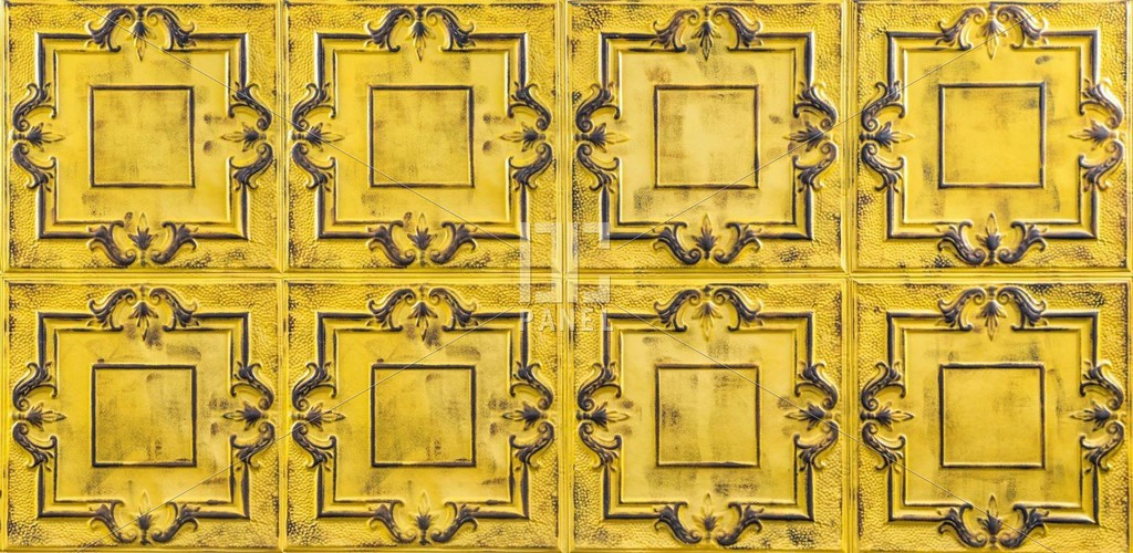 b1408 marco giallo barocco karo desenli fiber duvar paneli 1