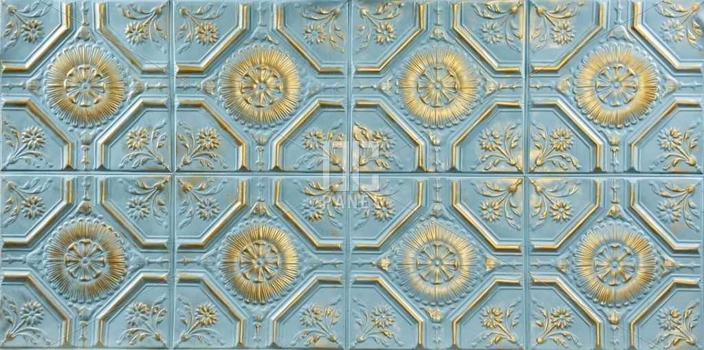 b412 soffitto ciano barocco karo desenli fiber duvar paneli 1