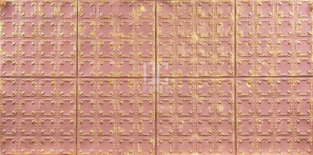 b613 lusso colore rosa barocco karo desenli fiber duvar paneli 1