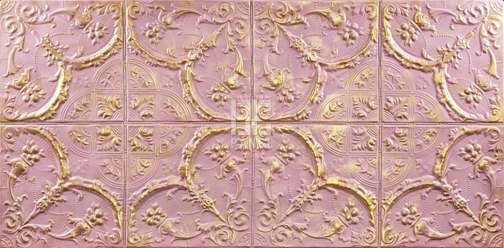 b1013 palazzo colore rosa barocco karo desenli fiber duvar paneli 2