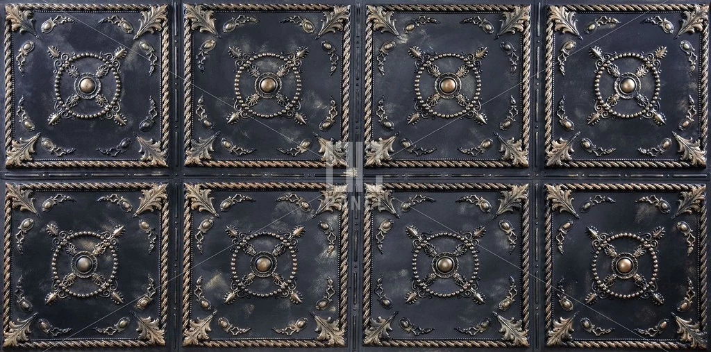 b807 scudo rame barocco karo desenli fiber duvar paneli 1