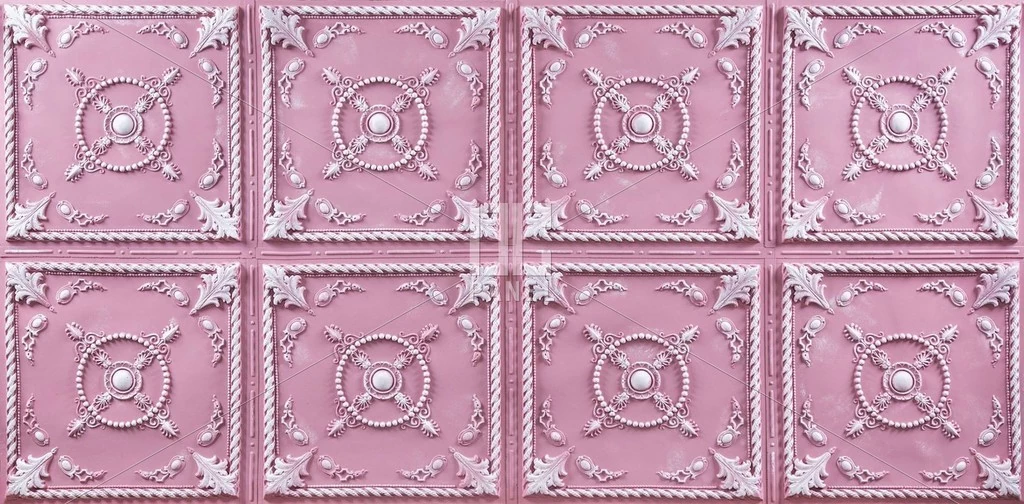 b814 scudo stellata barocco karo desenli fiber duvar paneli 1